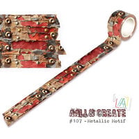 AALL and Create - Layer-It-Up Collection - Washi Tape - Metallic Motif