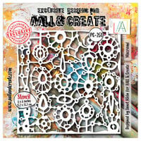 AALL and Create - Retro Revival Collection - Stencils - Macrame
