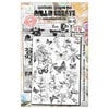 AALL and Create - Whispering Botanica Collection - Rub-On Transfers - Fly Around