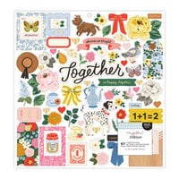 Maggie Holmes - Pretty Picnic Collection - 12 x 12 Foam Stickers