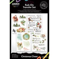 Arden Creative Studio - Christmas Cheer Collection - Rub-On Transfer Set
