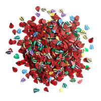 Buttons Galore and More - Sprinkletz Collection - Embellishments - Lady Bugs