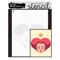 Brutus Monroe - Wonderland Collection - Layering Stencils - Queen Of Hearts