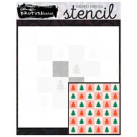 Brutus Monroe - Groovy Christmas Collection - Stencils - Groovy Trees