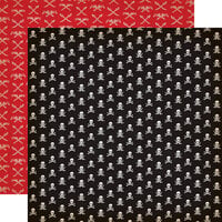 Carta Bella Paper - Pirates Collection - 12 x 12 Double Sided Paper - Yo Ho Ho
