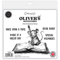 Craft Consortium - Oliver's Adventures Collection - Clear Photopolymer Stamps - Memories