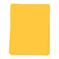Concord and 9th - 8.5 x 11 Cardstock - Sunflower