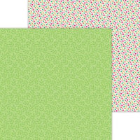Doodlebug Design - Hello Again Collection - 12 x 12 Double Sided Paper - Green Thumb