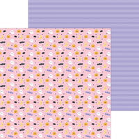 Doodlebug Design - Sweet and Spooky Collection - Halloween - 12 x 12 Double Sided Paper - Bitty Boos
