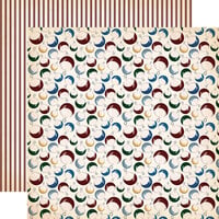 Carta Bella Paper - Gone Fishing Collection - 12 x 12 Double Sided Paper - Big Catch Bobbers