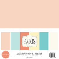 Carta Bella Paper - Paris Collection - 12 x 12 Paper Pack - Solids