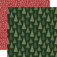 Echo Park - Gnome For Christmas Collection - 12 x 12 Double Sided Paper - A Lot Like Christmas