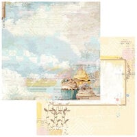 49 and Market - Glimmer & Glee Collection - 12 x 12 Double Sided Paper - Celebrate