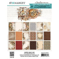 49 and Market - Country Heart Cafe Collection - 6 x 8 Collection Pack