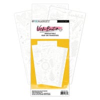 49 and Market - Vicki Boutin - Irresistible Collection - Rub-On Transfers - Focus