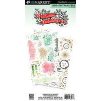 49 and Market - Vicki Boutin - Mistletoe and Memories Collection - Blendable Rub-on Transfers