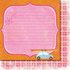 Fancy Pants Designs - Beach Babe Collection - 12 x 12 Double Sided Paper - Beach Bound