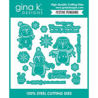Gina K Designs - Dies - Festive Penguins