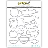 Honey Bee Stamps - Sunkissed Summer Collection - Honey Cuts - Steel Craft Dies - Born To Fly