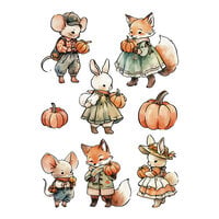LDRS Creative - Cozy Corners Collection - Clear Photopolymer Stamps - Autumn Tails