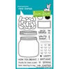 Lawn Fawn - Clear Photopolymer Stamps - How You Bean