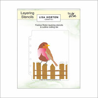 Lisa Horton Crafts - Dies - Cinnamon Festive Robin