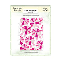 Lisa Horton Crafts - Layering Stencils - Wrapping Up