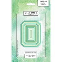 Lisa Horton Crafts - Dies - Fundamentals - Nested Emerald