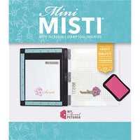 My Sweet Petunia - Mini MISTI - Most Incredible Stamp Tool Invented - Teal