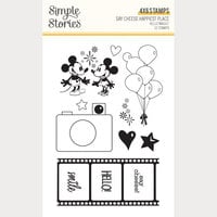Simple Stories - Say Cheese Happiest Place Collection - Clear Photopolymer Stamps - Hello Magic!