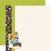 Simple Stories - Say Cheese Classic Mouse Halloween Collection - 12 x 12 Double Sided Paper - Mischief & Mayhem