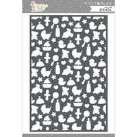 PhotoPlay - Hush Little Baby Collection - 6 x 9 Stencils - Baby Icons