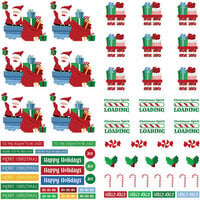 PhotoPlay - Santa Please Stop Here Collection - Christmas - Pre-Colored Die Cut Outs
