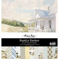 Paper Rose - Rustic Easter Collection - 12 x 12 Paper Pack