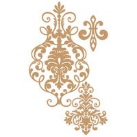 Prima - Chipboard Embellishments - Elegant Damask
