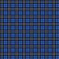 Ella and Viv Paper Company - Perfectly Plaid Collection - 12 x 12 Paper - Blue Tartan