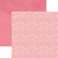 Reminisce - Sweet Valentine Collection - 12 x 12 Double Sided Paper - I Love You