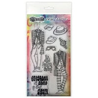 Ranger Ink - Couture Collection - Dylusions Stamps - Clear Acrylic Stamps - A Day at the Races - Duo