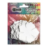 Ranger Ink - Dylusions - Dyamond Boards - Flowers - 20 pieces