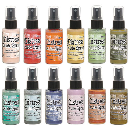 Ranger Ink - Tim Holtz - Distress Oxide Spray Kit - Bundle Four Ranger Ink - Tim Holtz - Distress Oxide Spray Kit - Bundle Four