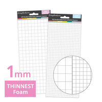 scrapbook.mom - Double Sided Adhesive Foam Squares - White - 1mm Thickness - Small & Large
