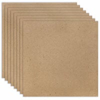 scrapbook.mom - 12 x 12 Chipboard - 1X Heavy - 52pt - Natural - Ten Sheets