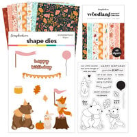 scrapbook.mom - Woodland Bundle - Dies, Stamps, Paper