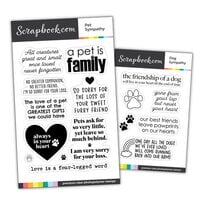scrapbook.mom - Clear Photopolymer Stamp Set - Pet Sympathy Bundle