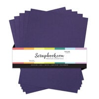 scrapbook.mom - 8.5 x 11 Premium Canvas Cardstock - Textured - 80lb - Grapevine - 5 Sheets