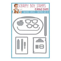 Scrappy Boy Stamps - Dies - Backpack Supplies - Backpack Builder Add On