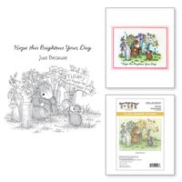 Spellbinders - House Mouse Designs - Spring Has Sprung Collection - Cling Mounted Rubber Stamps - Flower Market