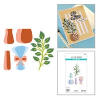 Spellbinders - Lisa Horton - Summertime Collection - Etched Dies - Containers And Foliage