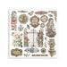 Stamperia - Gardens Of Time Collection - Rub On Transfers - Assorted Pack