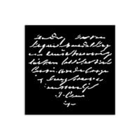Stamperia - Family Collection - Stencils - Heart With Writing